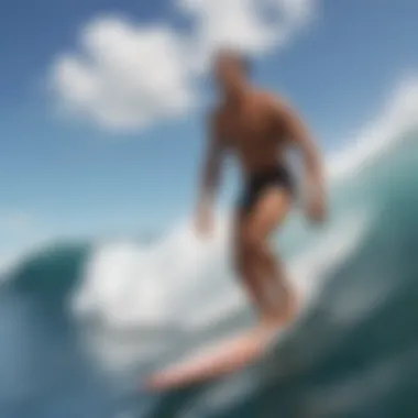 Celebrating Duke Kahanamoku's Contributions Duke Kahanamoku being honored at a surfing event