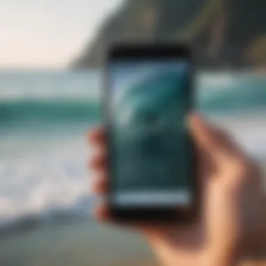 User-Friendly Design of Breath Hold Training Apps Screenshot of a breath hold training app interface