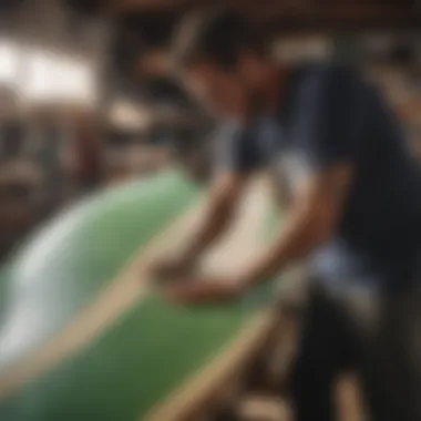 Craftsmanship in surfboard shaping