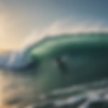 Historical Context of the Wave Painting A historical context depiction surrounding the wave painting