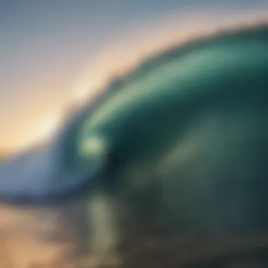 Symbolism in the Wave Painting Symbolic elements present within the wave painting