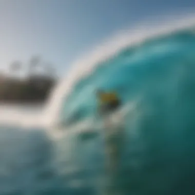 Vibrant Surf Culture A vibrant local surf culture gathering