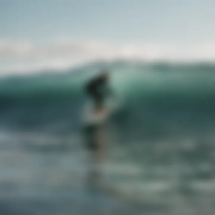 Group of surfers discussing techniques