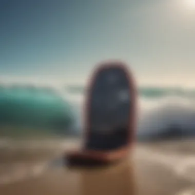 The Evolution of Bodyboard Design A vintage bodyboard showcasing early design features