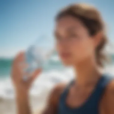 Practical Tips for Staying Hydrated Visual representation of hydration tips