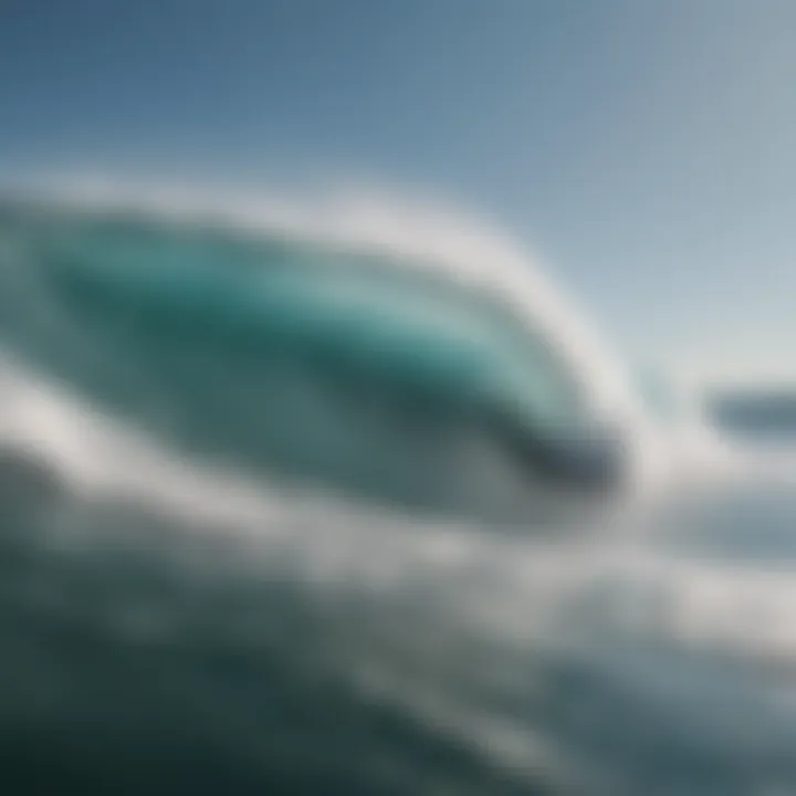 Visualization of swell generation in the ocean