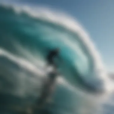 Wave Mechanics and Environment A graphic representation of wave mechanics and environmental influences on surfing conditions