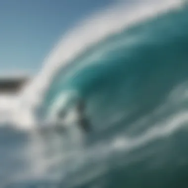 Thriving on Waves: The Success of Team Effort Surfers enjoying a successful wave ride