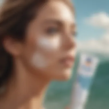 The Science of Zinc Oxide in Sunscreens Zinc oxide particles illustrating sun protection