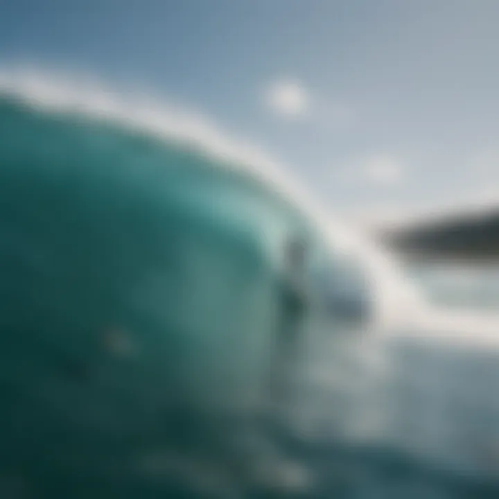 A surfer and diver enjoying the sea, representing the target audience for shark repellents.