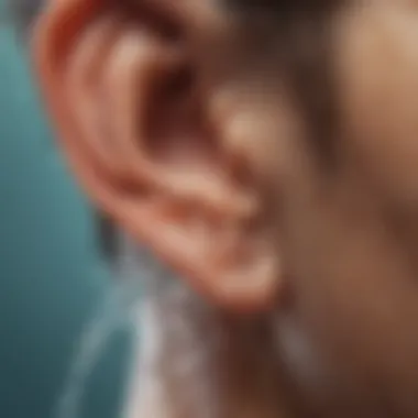 Anatomy of the Ear and Water Trapping Anatomy of the ear showing the ear canal