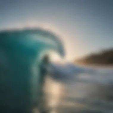 Eco-conscious surfing practices influenced by the moon