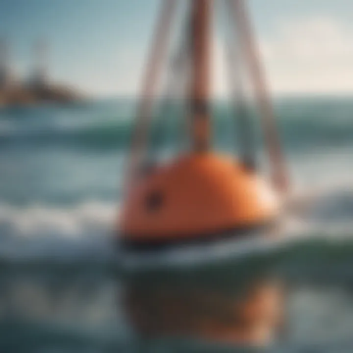 Close-up view of buoy construction materials showcasing durability and innovation